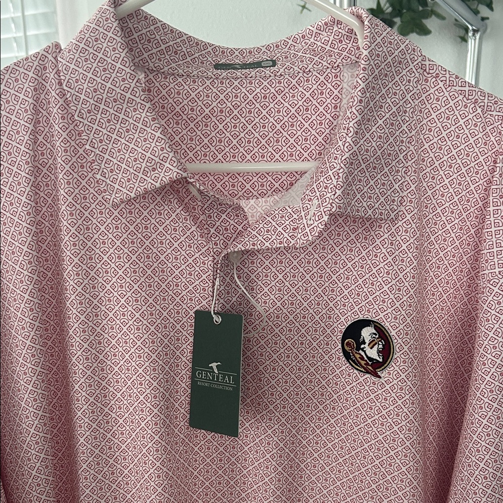 Men’s Genteal FSU Polo Shirt